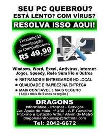 Imagens do Dragons Informatica, bairro Arthur Alvim